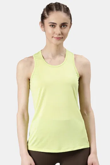 Buy Enamor Snug Fitted Tank - Soft Lime Mel Active Reflect